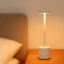 Luminária LED Touch Recarregável Sem Fio | Abajur Moderno para Mesa e Cabeceira