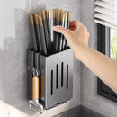 Porta Talheres e Utensílios Autoadesivo Premium para Cozinha | Organizador Multifuncional