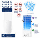 Armadilha Adesiva para Mosquitos com Luz UV – Captura Mosquitos, Moscas e Pequenos Insetos sem Produtos Químicos