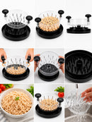 Triturador Manual de Alimentos Multifuncional – Desfia Frango, Carne e Legumes em Segundos