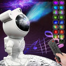 Projetor Astronauta Galáxia LED – Iluminação Cósmica Premium.