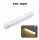 Luminária LED com Sensor de Movimento Recarregável USB – Luz Inteligente para Armários, Cozinhas e Corredores