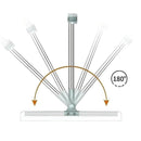 Rodo Mágico deRodo Mágico de Silicone para Vidros, Banheiro e Pisos – Limpeza Seca e Molhada Silicone com Cabo Longo – Limpeza Eficiente para Piso, Vidro e Banheiro