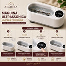 Máquina Ultrassônica de Limpeza de Alta Frequência Sem Fio Recarregável para Joias, Óculos e Relógios