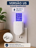 Armadilha Adesiva para Mosquitos com Luz UV – Captura Mosquitos, Moscas e Pequenos Insetos sem Produtos Químicos