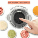 Triturador de Alimentos Elétrico Inox – Potente e Multifuncional.