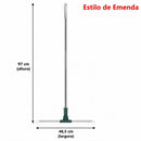Rodo Mágico de Silicone com Cabo Longo – Limpeza Eficiente para Piso, Vidro e Banheiro