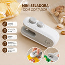 Mini Seladora de Embalagens USB Recarregável com Cortador Integrado | Almora Home